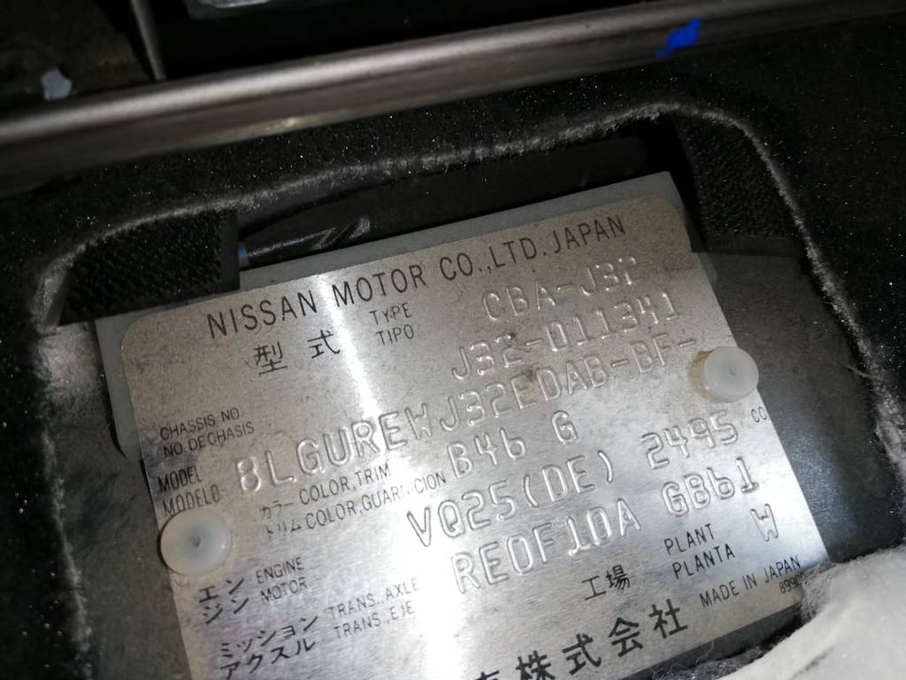 шланг кондиционера Nissan Teana