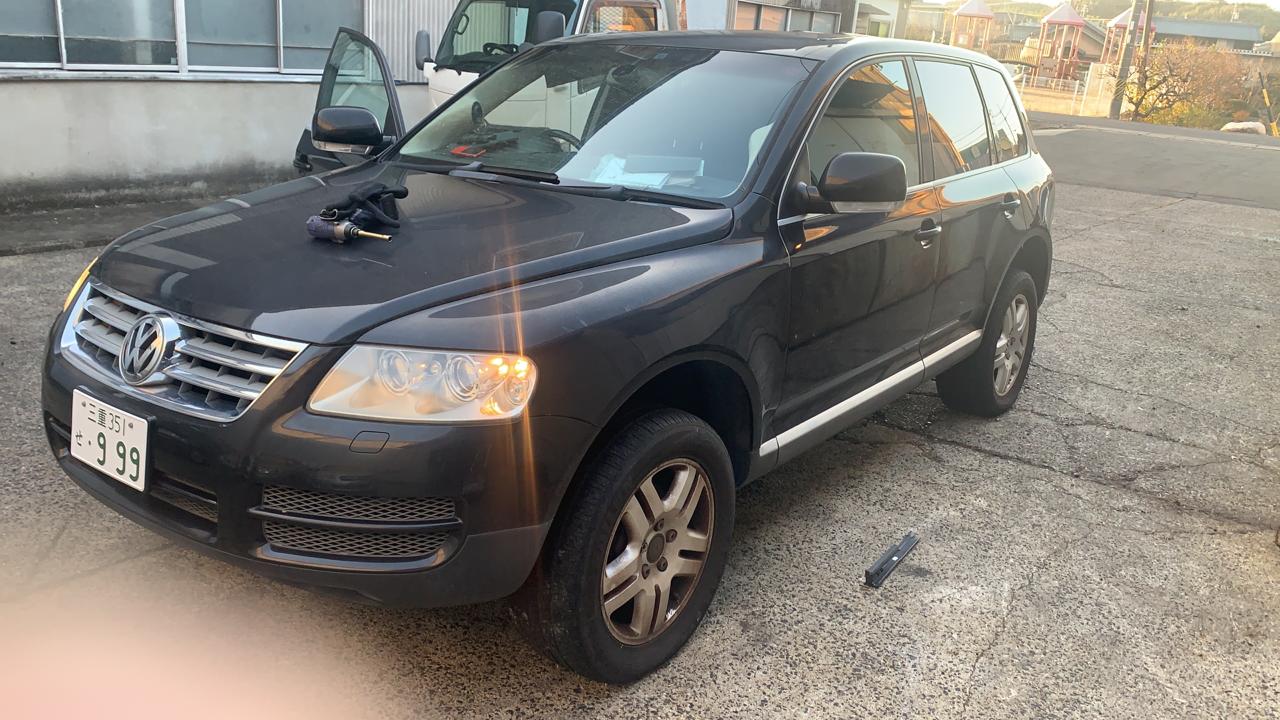 защита радиатора Volkswagen Touareg