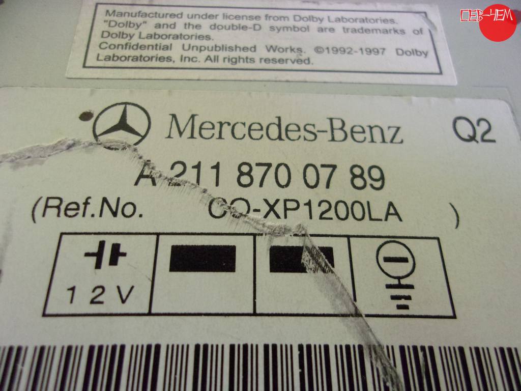 монитор Mercedes-Benz E-Class