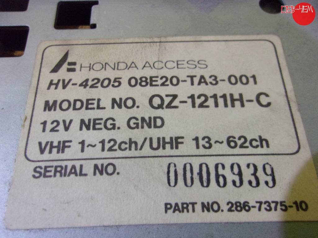 монитор Honda Odyssey