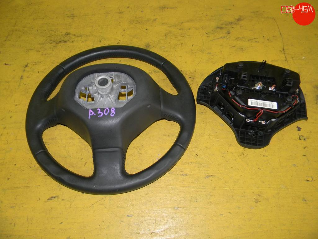 airbag водительский PEUGEOT 308