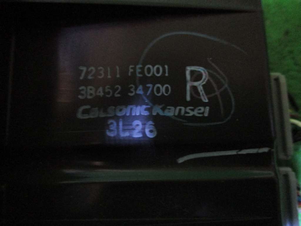 климат-контроль Subaru Impreza
