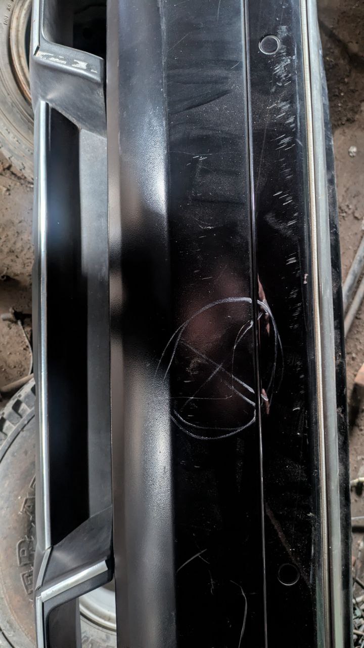 бампер Porsche Cayenne