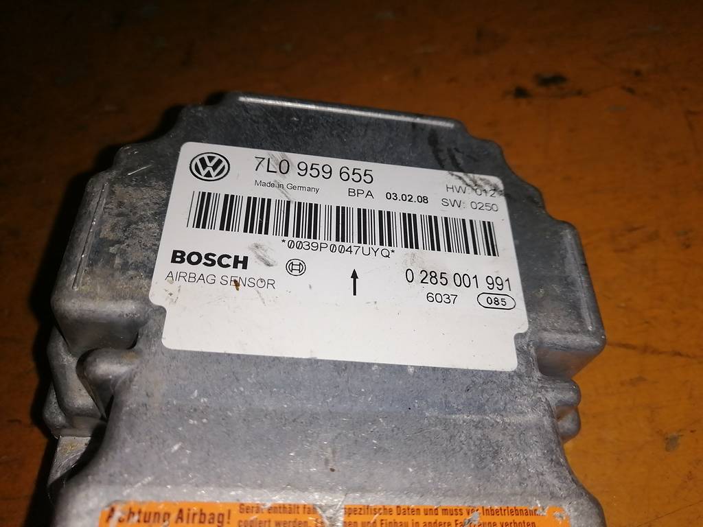 блок управления airbag Porsche Cayenne