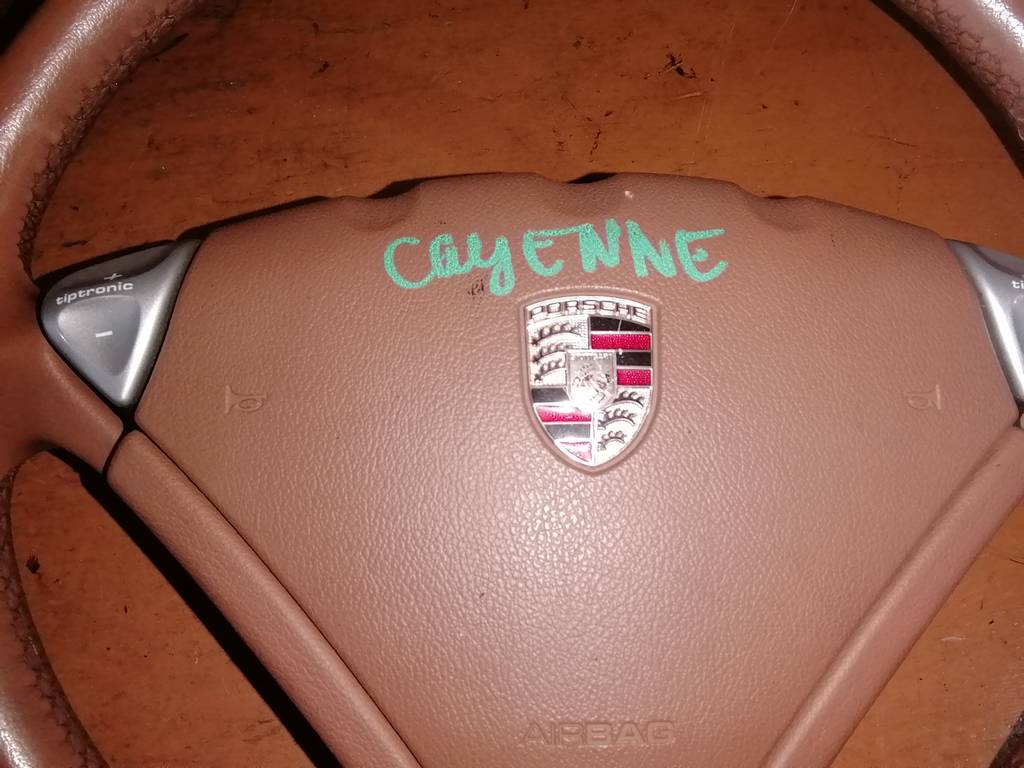 airbag водительский Porsche Cayenne