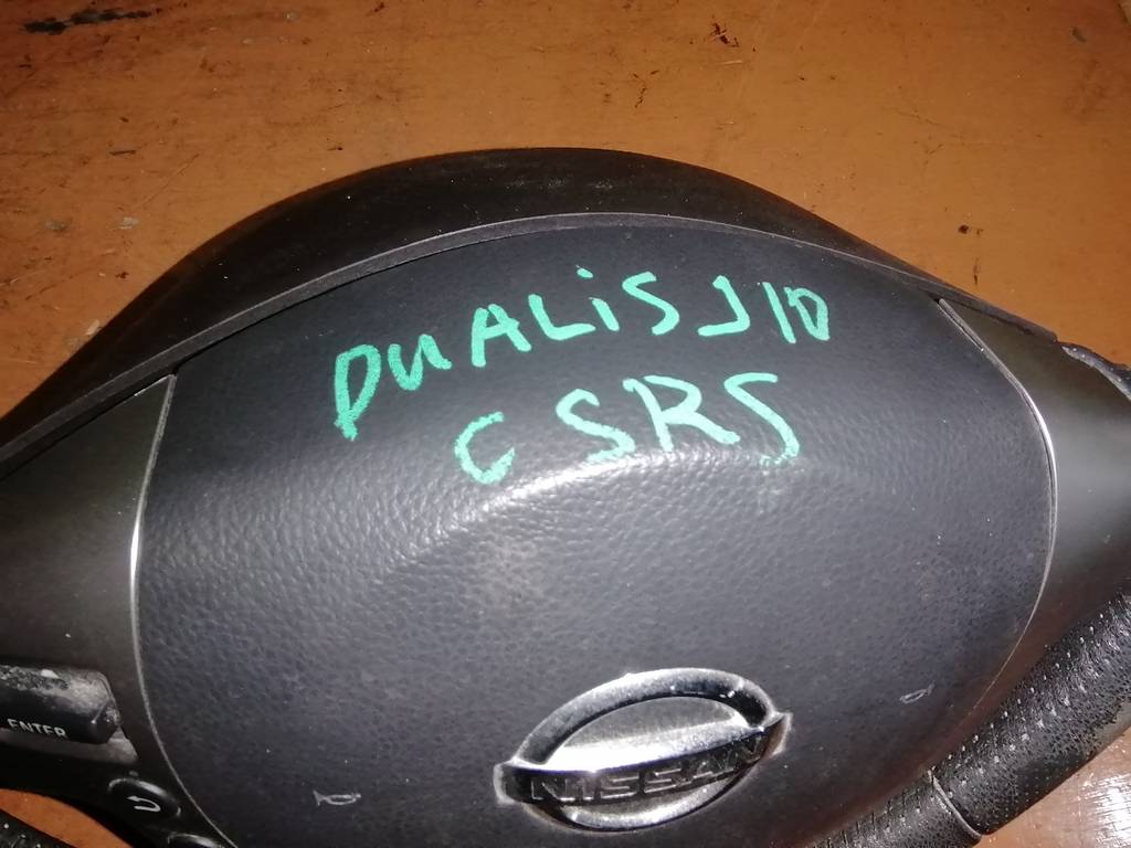 airbag водительский Nissan Dualis