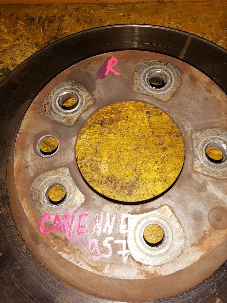 диск тормозной Porsche Cayenne