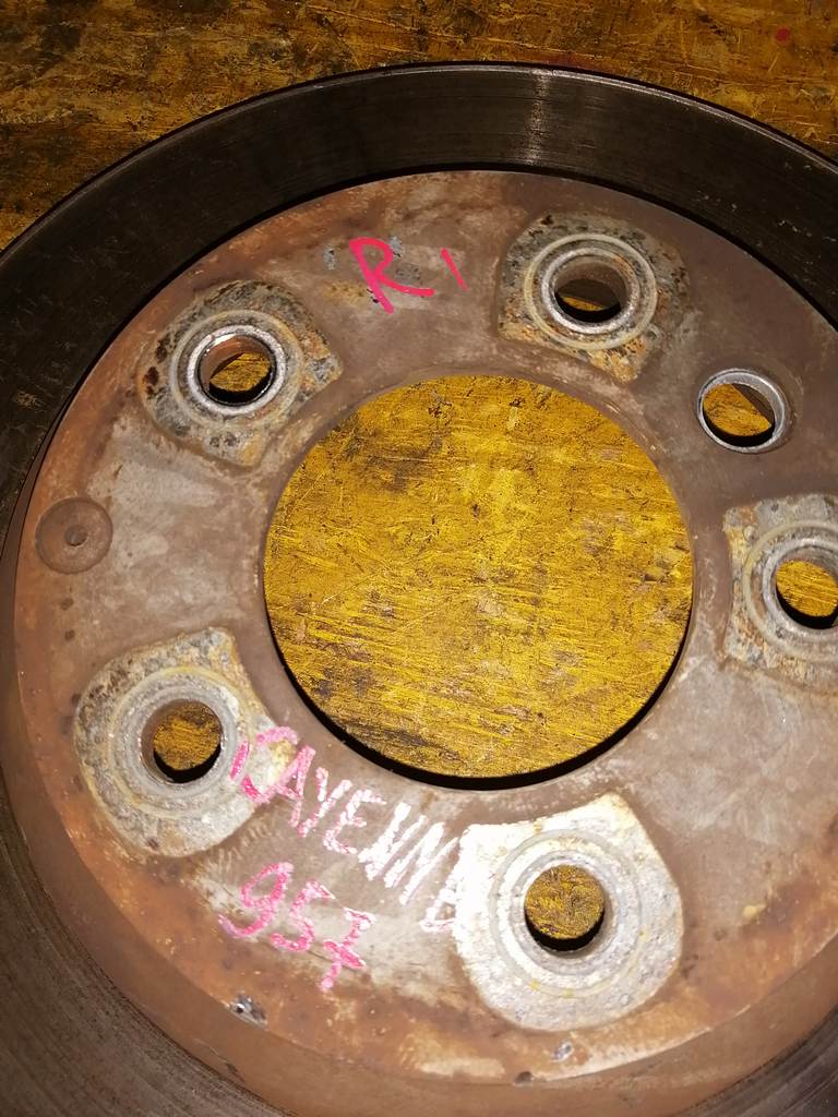 диск тормозной Porsche Cayenne