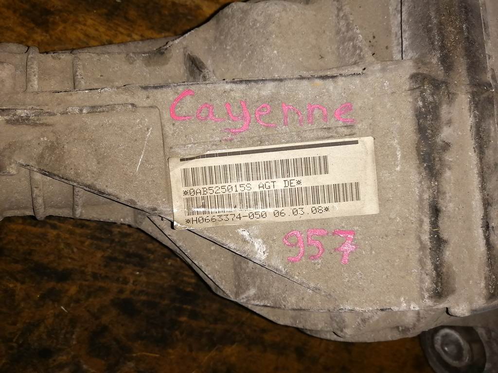 редуктор Porsche Cayenne