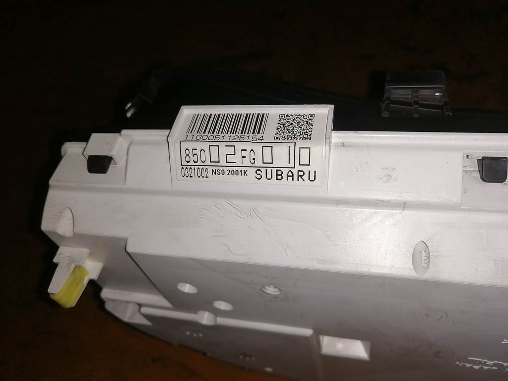 щиток приборов Subaru Impreza