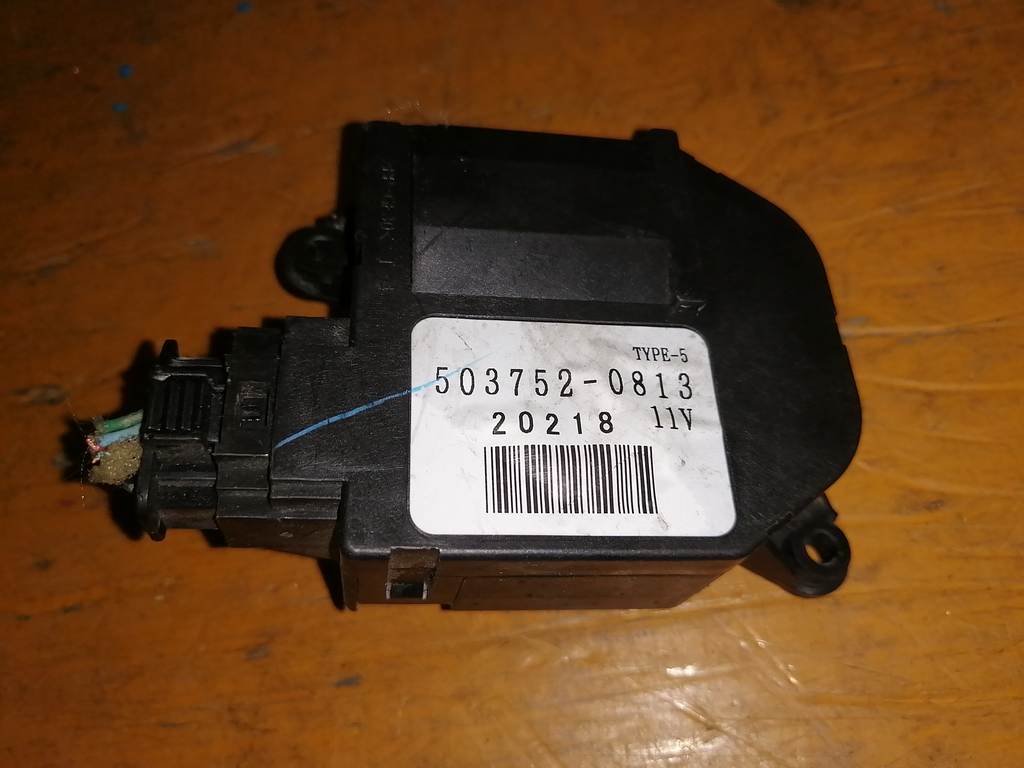 сервопривод заслонок печки Nissan Note