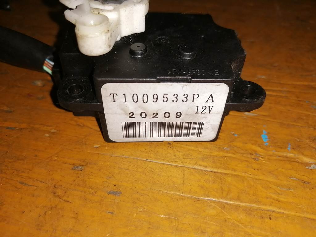 сервопривод заслонок печки Nissan Note