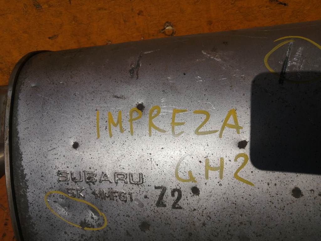 глушитель Subaru Impreza