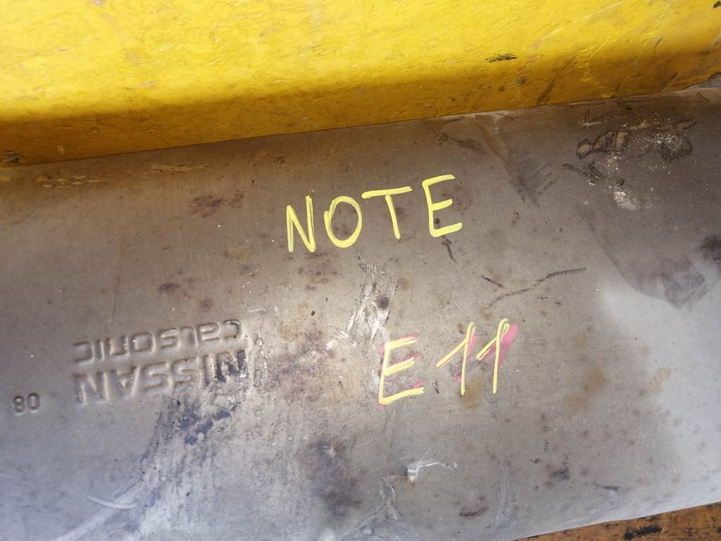 глушитель Nissan Note