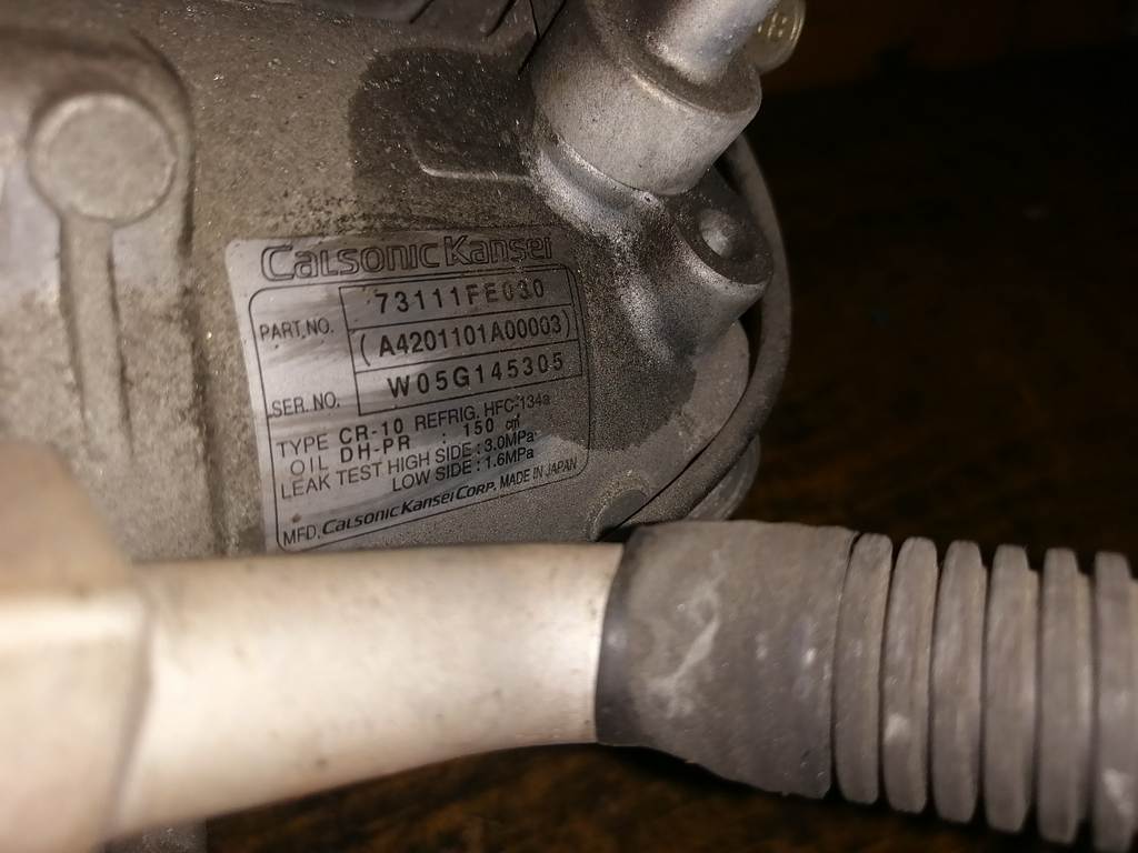 компрессор кондиционера Subaru Impreza