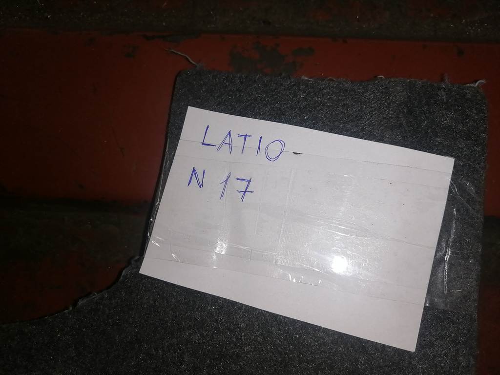 ковер салона Nissan Latio