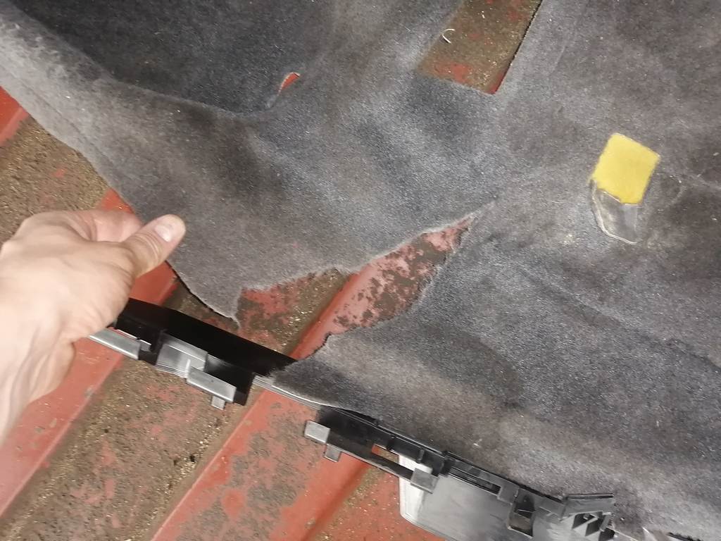 ковер салона Subaru Impreza