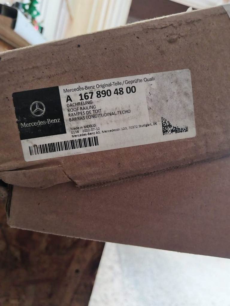 рейлинги Mercedes-Benz GLE-Class