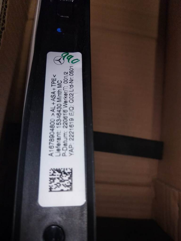 рейлинги Mercedes-Benz GLE-Class