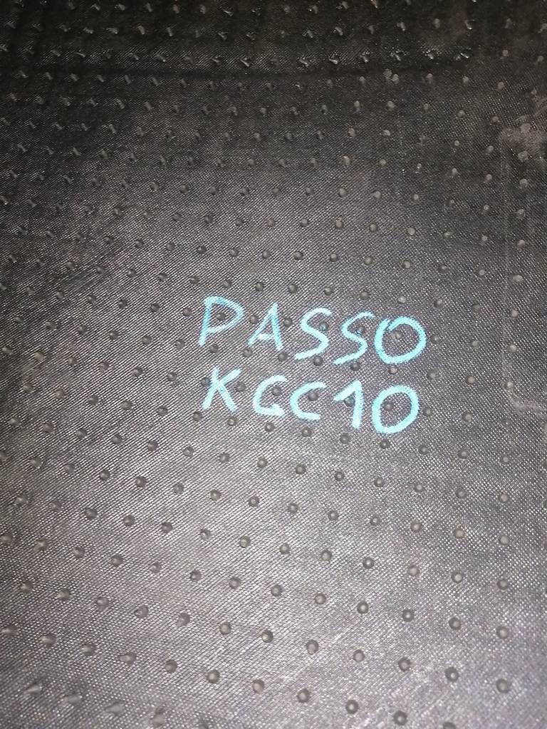 коврик Toyota Passo