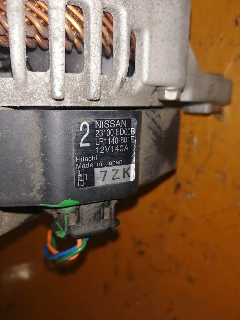 генератор Nissan Note