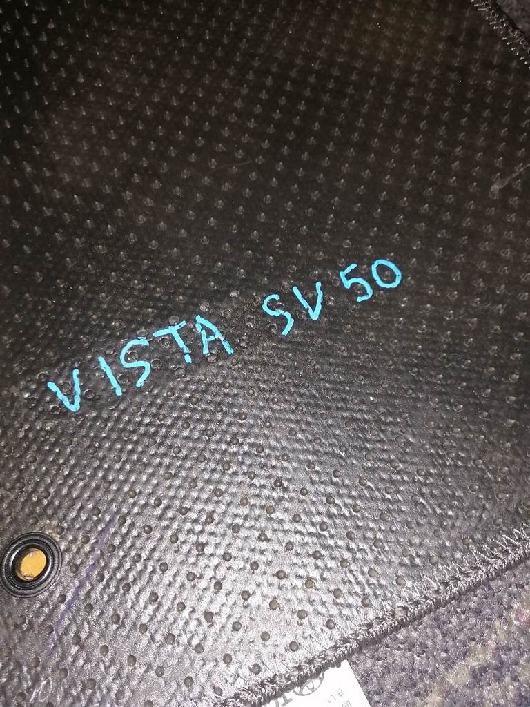 коврик Toyota Vista