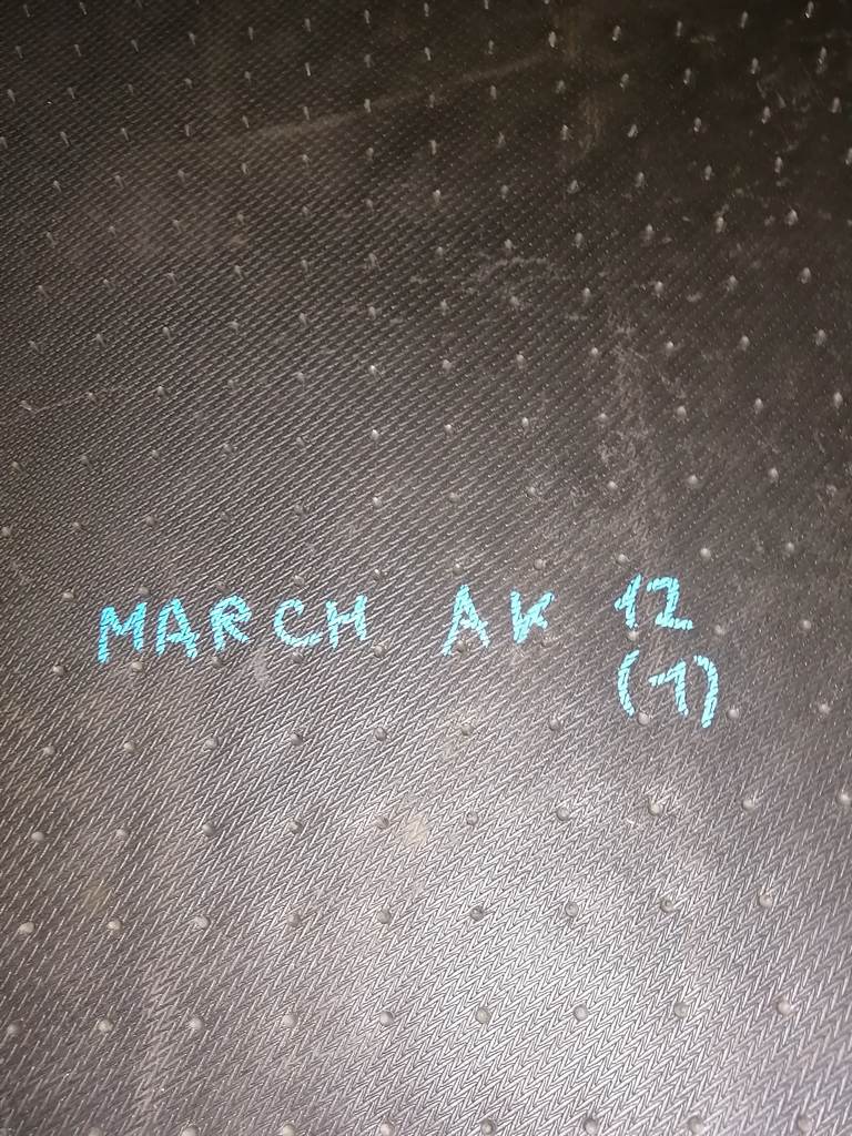 коврик Nissan March