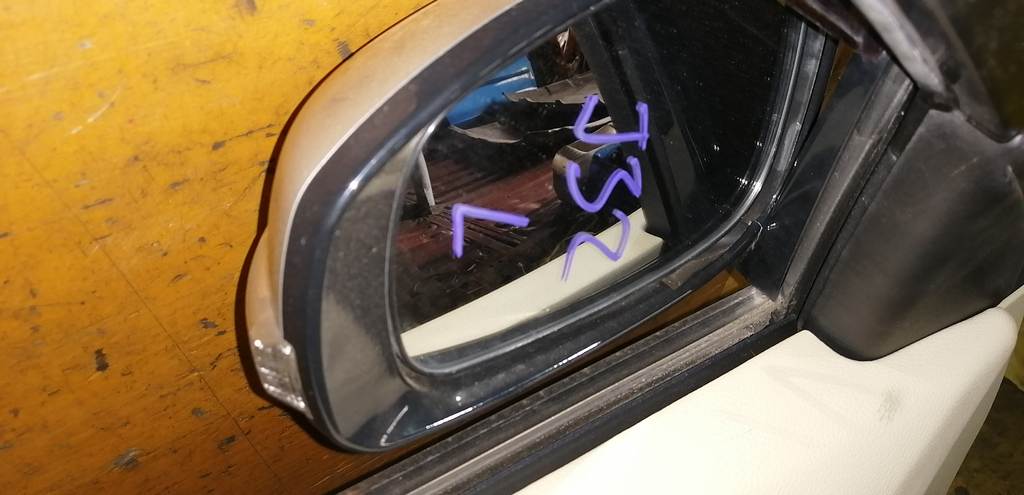 зеркало Nissan Teana