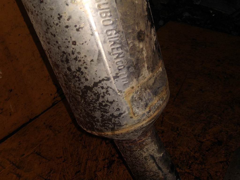 глушитель Subaru Impreza