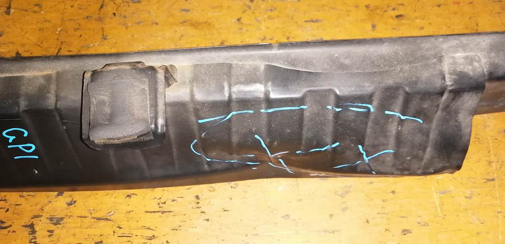 усиление бампера Honda Fit