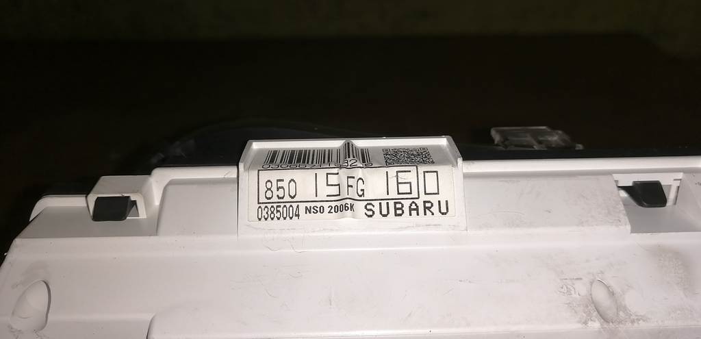 щиток приборов Subaru Impreza