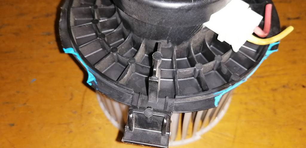 мотор печки Nissan Note