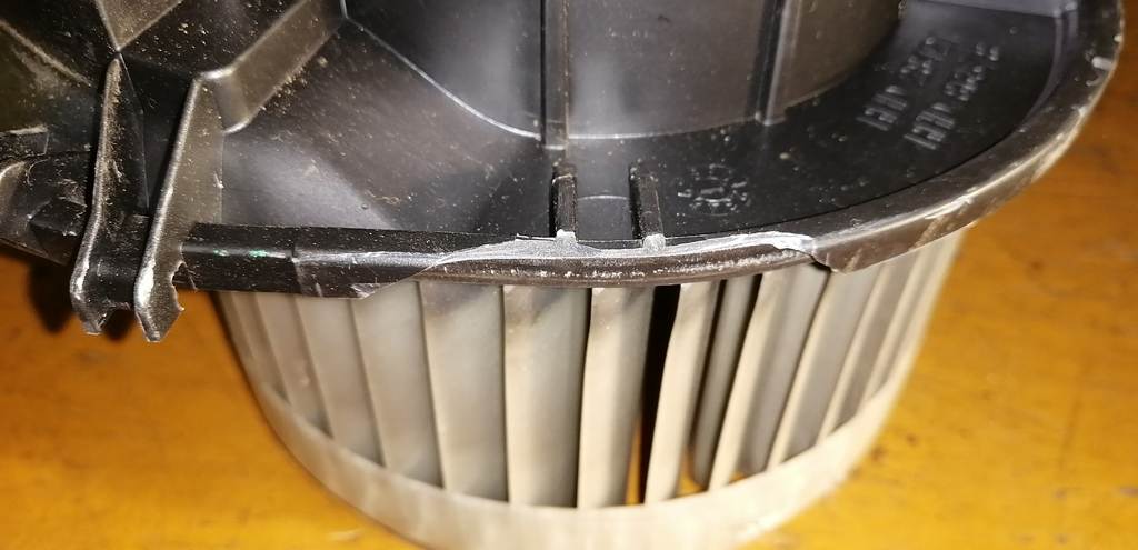 мотор печки Volvo XC90