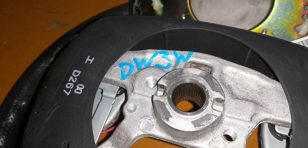 airbag водительский Mazda Demio