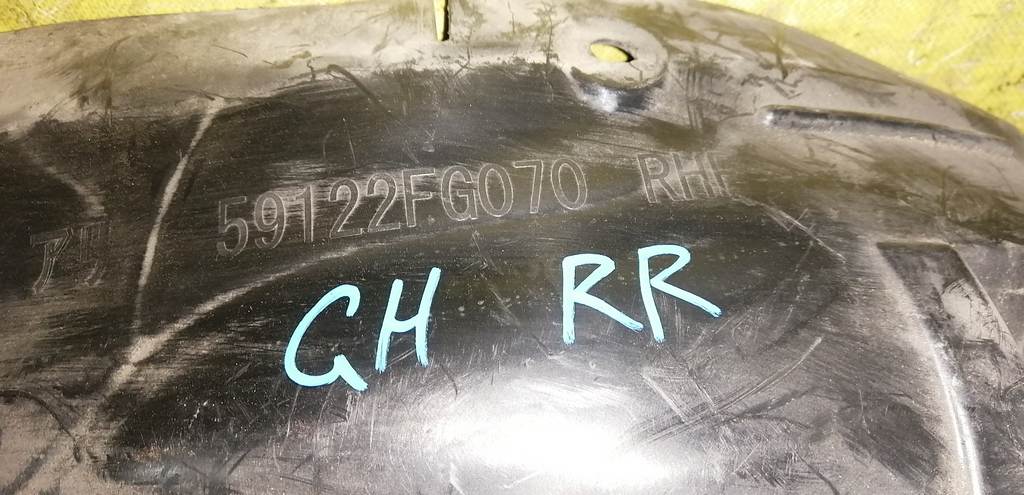 подкрылок Subaru Impreza