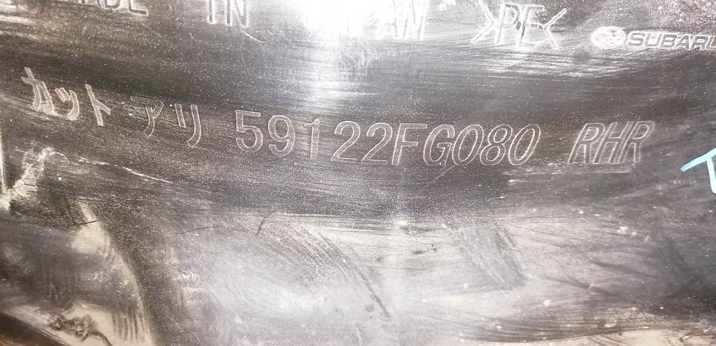 подкрылок Subaru Impreza