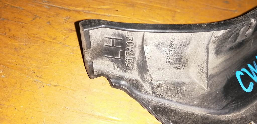 накладка петли багажника Mitsubishi Outlander