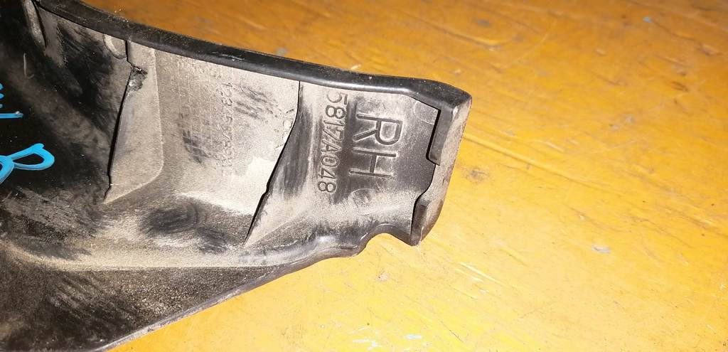 накладка петли багажника Mitsubishi Outlander