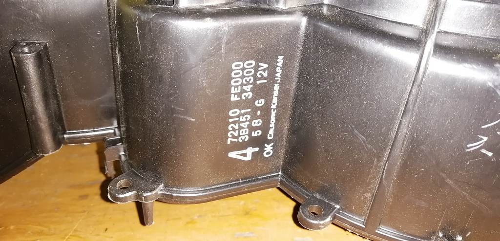 мотор печки Subaru Impreza