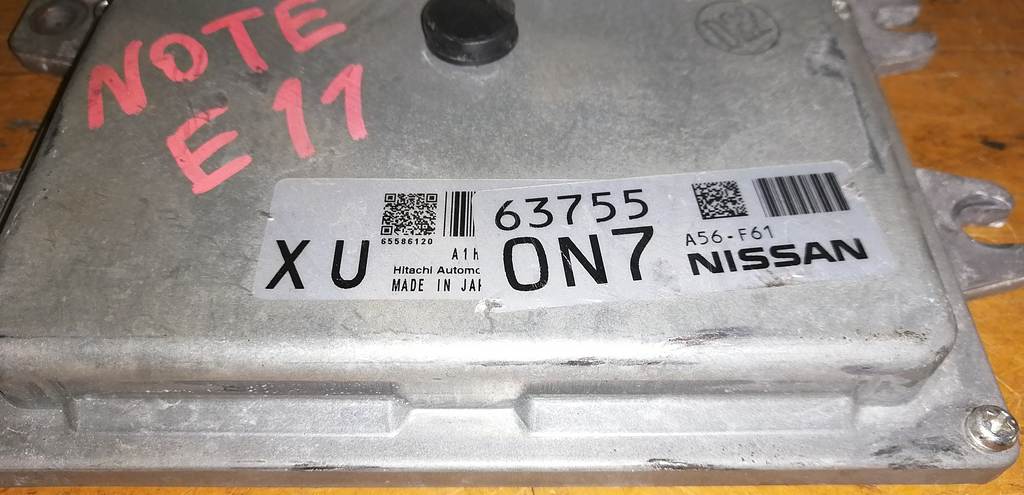 блок управления двс Nissan Note