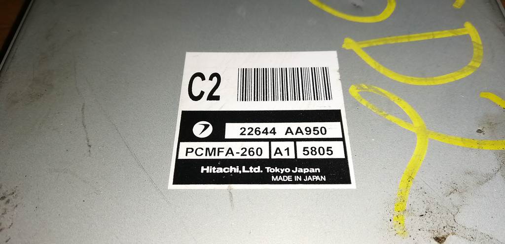 блок управления двс Subaru Impreza