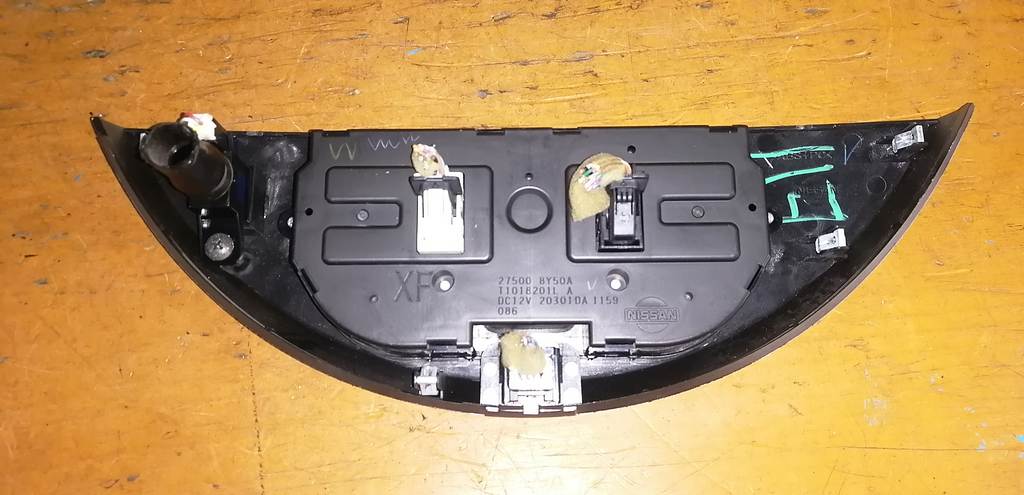 климат-контроль Nissan Note