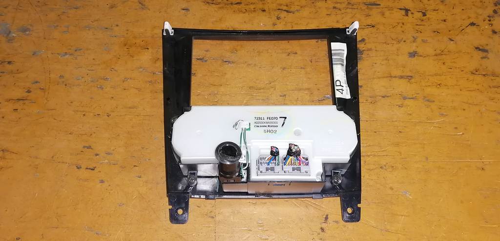 климат-контроль Subaru Impreza