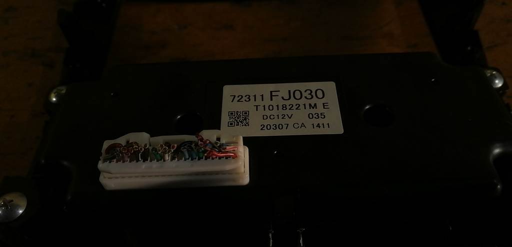 климат-контроль Subaru Impreza