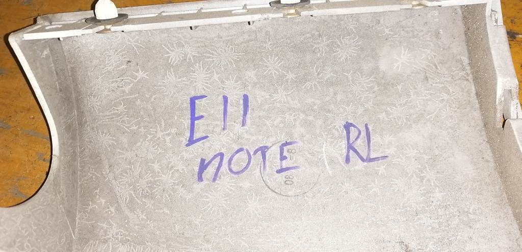 планка под стоп Nissan Note