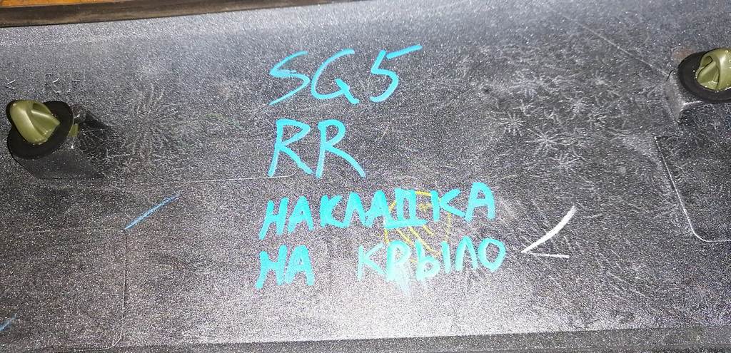 накладка на крыло Subaru Forester