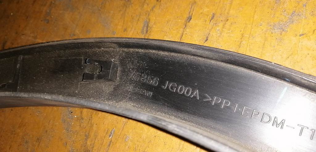 накладка на крыло Nissan X-Trail