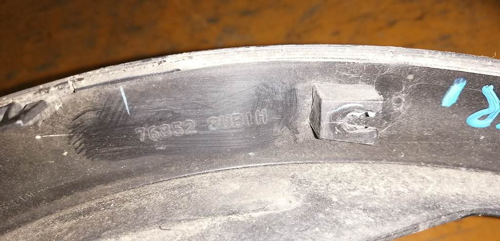 накладка на крыло Nissan X-Trail