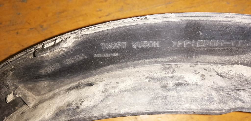 накладка на крыло Nissan X-Trail