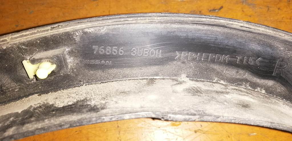 накладка на крыло Nissan X-Trail